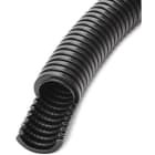 DIETZEL - PVC-Panzerflexrohr, Ø32mm, biegsam, mittel, Turborillen, schwarz, 25m