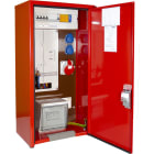 DIETZEL - Zählerverteiler Anschluss D02/25A 1xZählerfeld 2xSchuko16A 1xCEE5x16A 1xFI40/003A Kelag