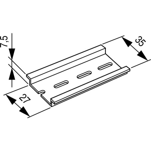 EATON - Hutschiene, 35x7,5mm