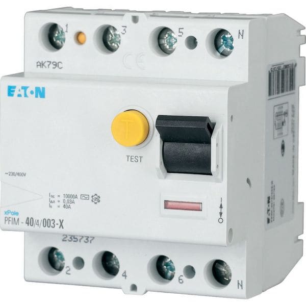 EATON - FI-Schutzschalter A 40A/4 30mA 'XG' 3kA