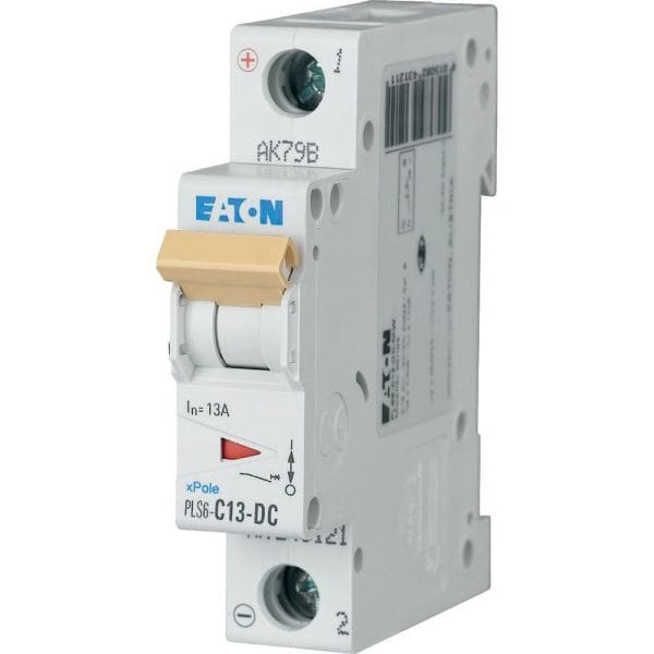 EATON - Leitungsschutzschalter, 13 A, 1p, Charakteristik: C, DC