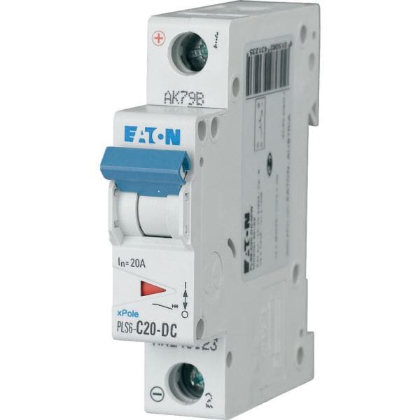EATON - Leitungsschutzschalter, 20 A, 1p, Charakteristik: C, DC
