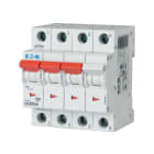 EATON - Leitungsschutzschalter, 10 A, 3p+N, Charakteristik: B