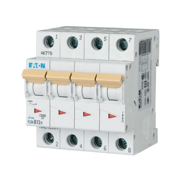 EATON - Leitungsschutzschalter, 13 A, 4p, Charakteristik: C