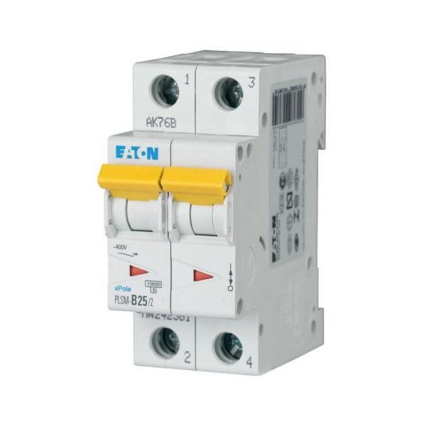 EATON - Leitungsschutzschalter, 25 A, 2p, Charakteristik: B