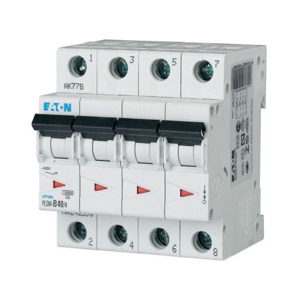 EATON - Leitungsschutzschalter, 40 A, 4p, Charakteristik: C