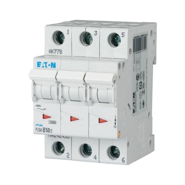 EATON - Leitungsschutzschalter, 50 A, 3p, Charakteristik: B