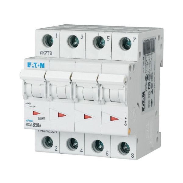 EATON - Leitungsschutzschalter, 50 A, 4p, Charakteristik: B