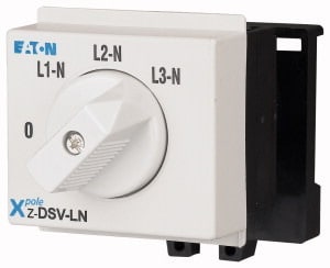 EATON - Drehschalter f. Reiheneinbau Voltm.L-N L1-N...