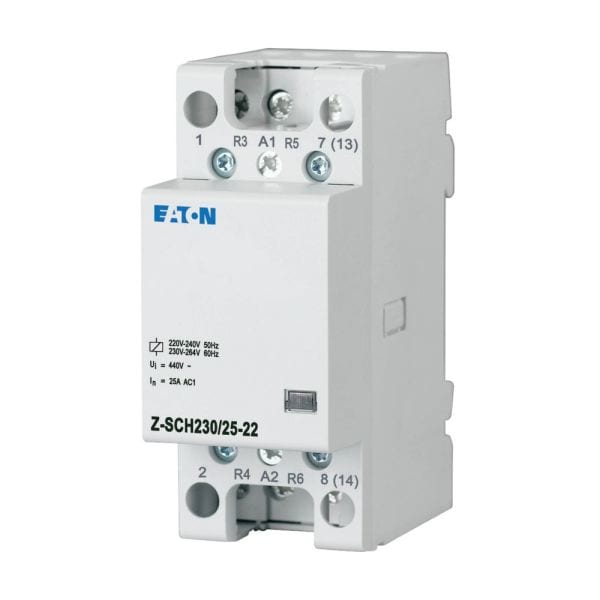 EATON - Installationsschütz, 230VAC, 2S+2Ö, 25A