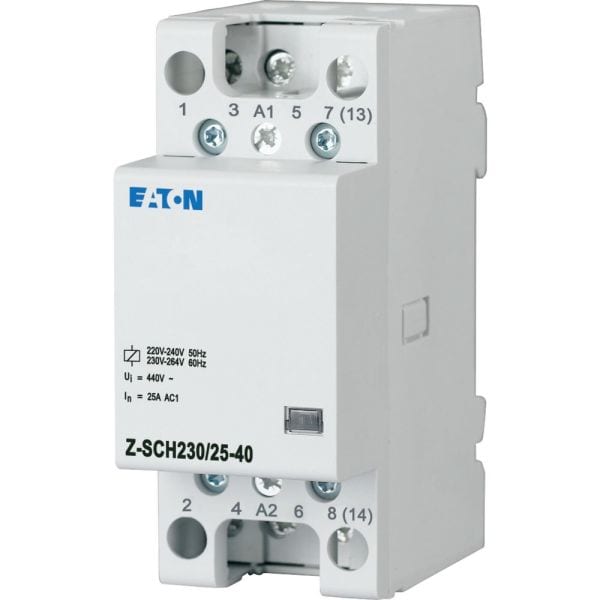 EATON - Installationsschütz, 230VAC, 4S, 25A