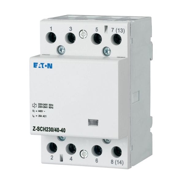 EATON - Installationsschütz, 230VAC, 4S, 40A