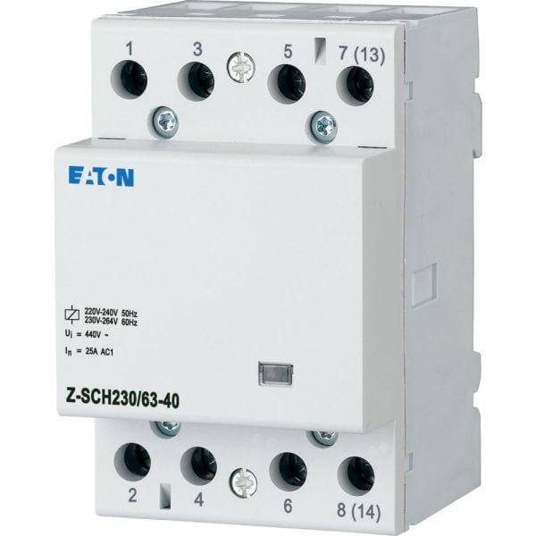 EATON - Installationsschütz, 230VAC, 4S, 63A