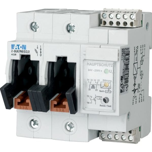 EATON - Sicherungs-Lasttrennschalter, 63A, 2p+Hauptschutz
