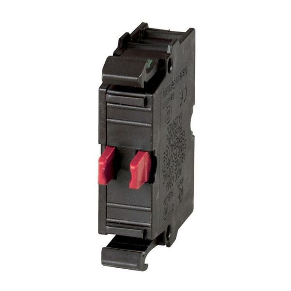 EATON - Kontaktelement, Cage Clamp, Frontbefestigung, 1 Ö, 24 V 3 A, 220 V 230 V 240 V 6 A