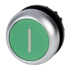 EATON - Drucktaste, RMQ-Titan, flach, tastend, grün, beschriftet, Frontring Titan