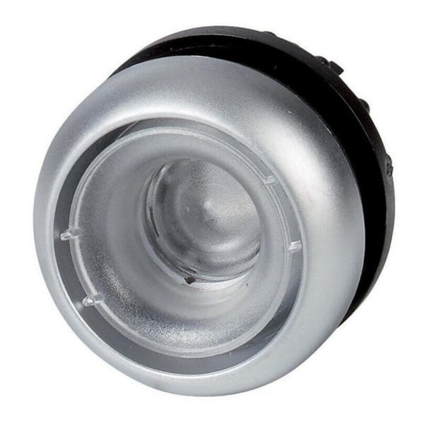 EATON - Leuchtdrucktaste, RMQ-Titan, flach, rastend, ohne Tastenplatte, Frontring Titan