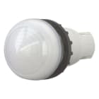EATON - Leuchtmelder, RMQ-Titan, hoch, konisch, ohne Leuchtmittel, für Glüh-, Glimmlampen und LEDs bis 2,4 W, mit Lampenfassung BA 9s, weiß
