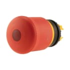 EATON - NOT-HALT-/NOT-AUS-Taste, RMQ-Titan, Pilzform, 38 mm, beleuchtbar mit LED-Element, Zugentriegelung, rot, gelb, RAL 3000