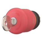 EATON - NOT-HALT-/NOT-AUS-Taste, RMQ-Titan, Pilzform, 38 mm, unbeleuchtet, Schlüsselentriegelung, rot, gelb, RAL 3000, nicht schließanlagenfähig