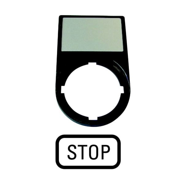 EATON - Träger, + Schild, STOP
