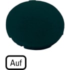 EATON - Tastenplatte, flach schwarz, AUF