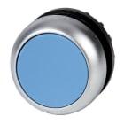 EATON - Drucktaste, RMQ-Titan, flach, rastend, blau, unbeschriftet, Frontring Titan