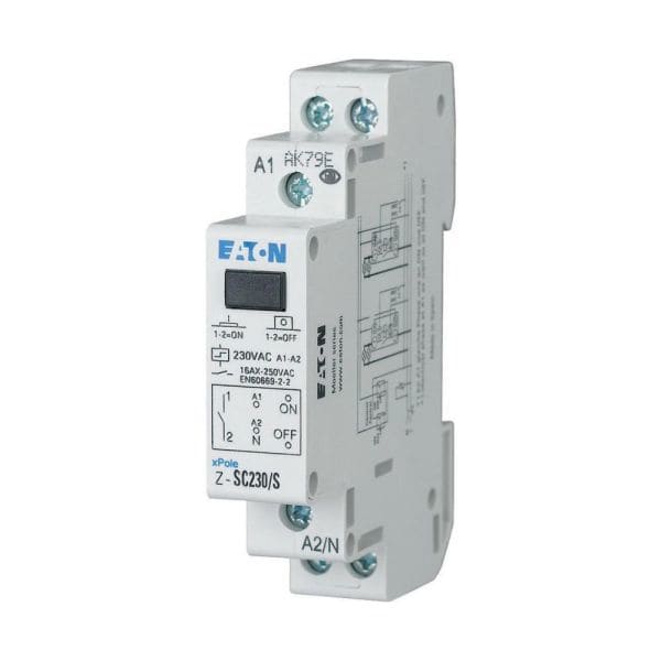 EATON - Stromstossschalter +Zentralsteuerung, 230AC, 1S, 16A, 50/60Hz, 1TE