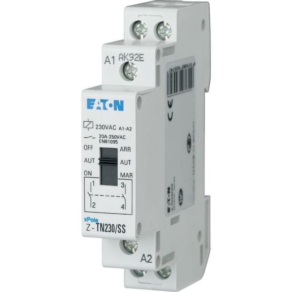 EATON - Vorwahl-Relais, 230VAC/50Hz, 2S, 20A