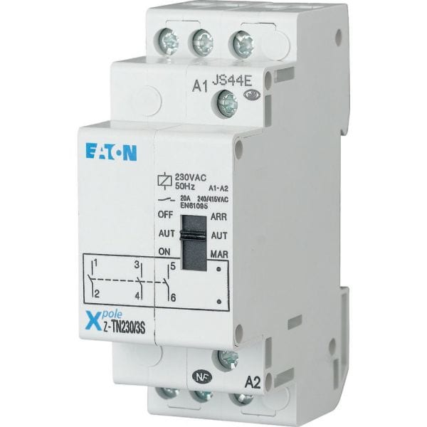 EATON - Vorwahl-Relais, 230VAC/50Hz, 3S, 20A