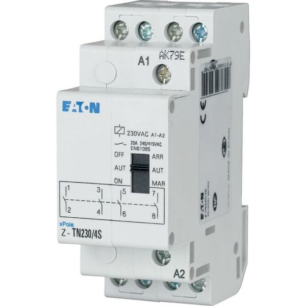 EATON - Vorwahl-Relais, 230VAC/50Hz, 4S, 20A