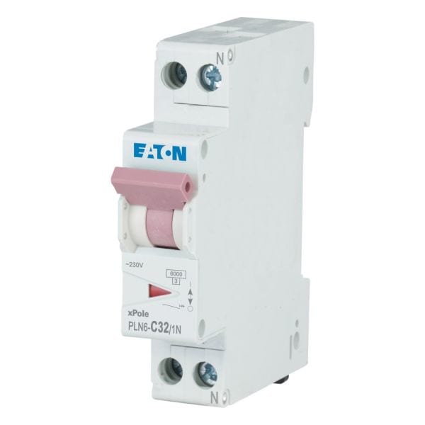 EATON - Leitungsschutzschalter, 32 A, 1p+N, Charakteristik: C