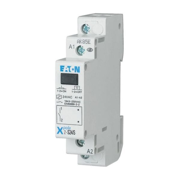 EATON - Stromstossschalter, 24AC/12DC, 1S, 16A, 50Hz, 1TE