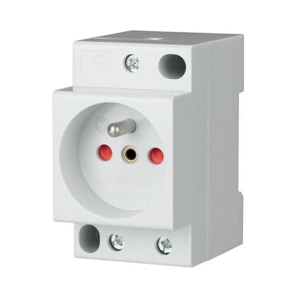 EATON - Schukosteckdose, 10/16A, 250V AC, + integriertem erhöhten Berührungsschutz