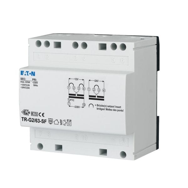 EATON - Transformator, 230V, 12-24V, 5,2-2,6A
