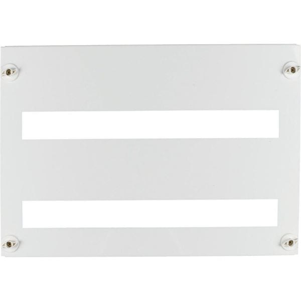 EATON - Frontplatte 45mm-Ausschnitt für 24 Teilungseinheiten pro Reihe, 2+ Reihen, weiß