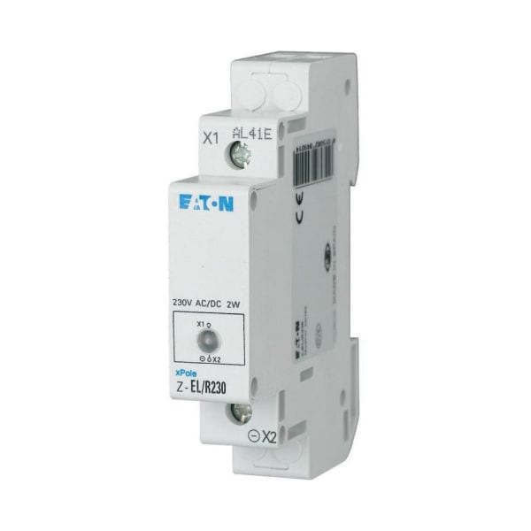 EATON - Einzelleuchte, 230AC/DC, rot