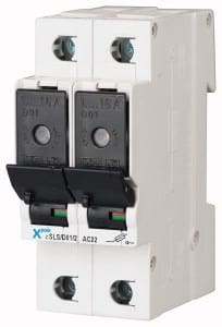 EATON - Lasttrennschalter m.Sicherungen D01 Blinkfunktion,2P,max.16A