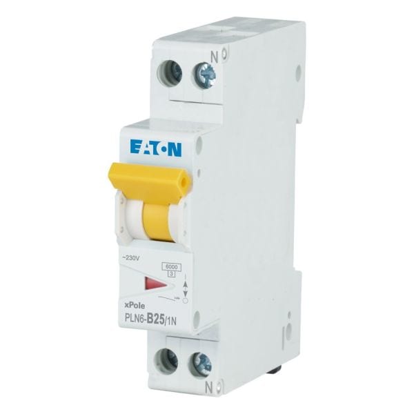 EATON - Leitungsschutzschalter, 25 A, 1p+N, Charakteristik: B