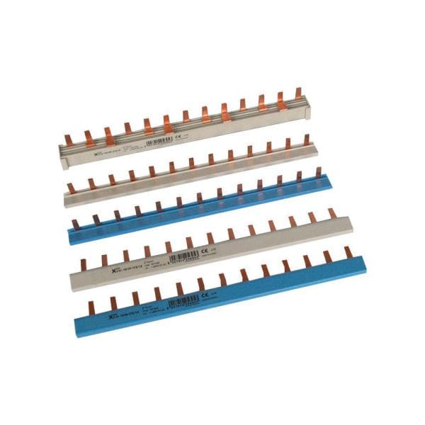 EATON - Phasenschiene, 1Ph, 10qmm, gerade grau, Stift, 13TE