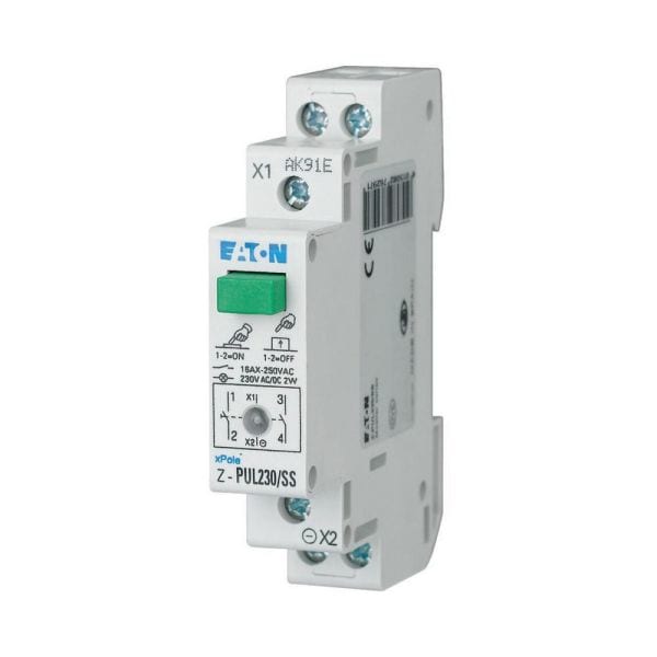 EATON - Taster, +LED, 230AC/DC, 2S, 16A, orange
