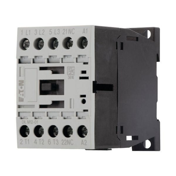 EATON - Leistungsschütz, 3-polig, 380 V 400 V 5,5 kW, 1 Ö, 240 V 50 Hz, Wechselstrombetätigung, Schraubklemmen