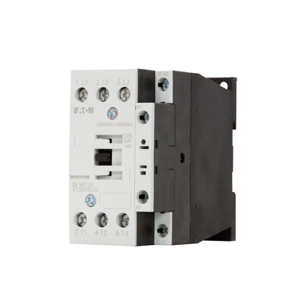 EATON - Leistungsschütz, 3-polig, 380 V 400 V 7,5 kW, 1 Ö, 230 V 50 Hz, 240 V 60 Hz, Wechselstrombetätigung, Schraubklemmen