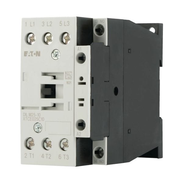 EATON - Leistungsschütz, 3-polig, 380 V, 400 V, 11 kW, 1 S, 230 V, 50 Hz, 240 V, 60 Hz, AC-Betrieb, Schraubklemmen