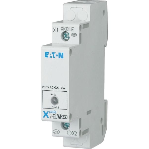 EATON - Einzelleuchte, 230AC/DC, weiß