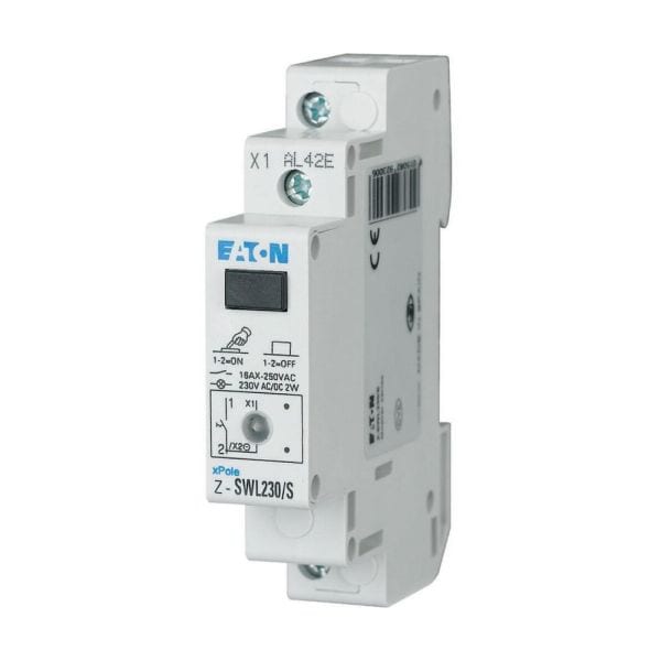 EATON - Schalter, +LED, 230AC/DC, 1S, 16A, orange