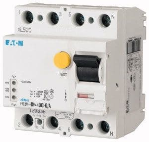EATON - digitaler FI-Schalter, 63A, 4p, 30mA, Typ G/A