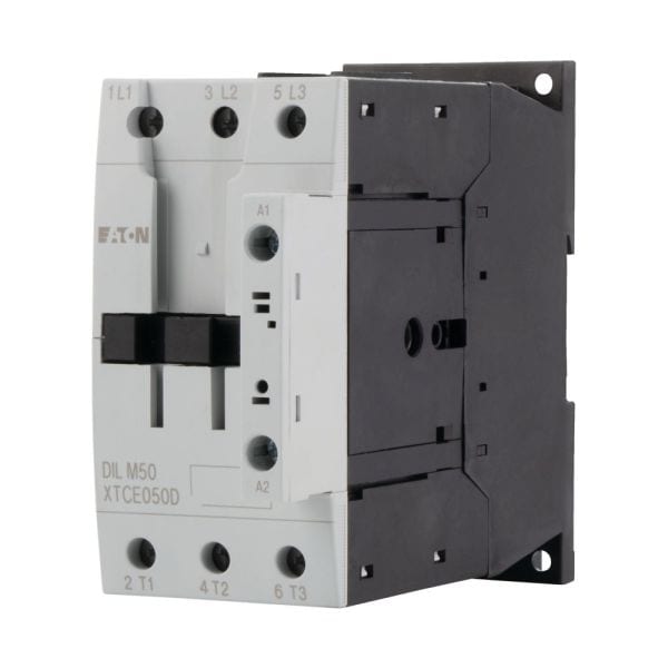 EATON - Leistungsschütz, 3-polig, 380 V 400 V 22 kW, RDC 130: 110 - 130 V DC, Gleichstrombetätigung, Schraubklemmen