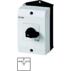 EATON - Umschalter, T0, 20 A, Aufbau, 1 Baueinheit(en), Kontakte: 2, 45 °, rastend, mit 0-Stellung, HAND-0-AUTO, Abwicklungs Nr. 15431