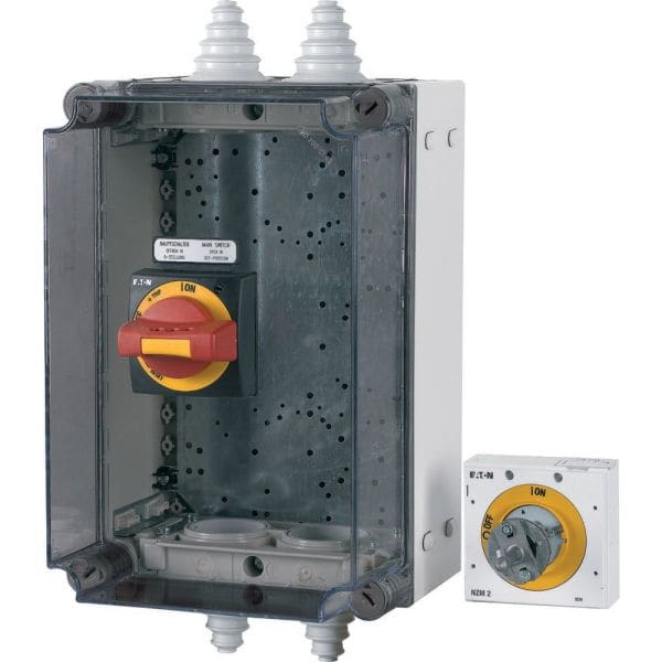 EATON - Isolierstoffgehäuse, Kastengröße HxBxT=375x250x225mm, für NZM Größe 2